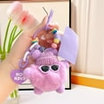 thumbnail image 6 of JoyMoreHome Fluffy Doll Keychain, Soft Fur Ball Puff for Stylish Fluff Ball Keychain, 6 of 7