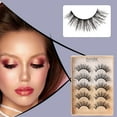 thumbnail image 7 of GHSOHS Reusable Eyelashes Thick Curly Long Lashes Extension Kit Soft Diy C Curling Natural Single Eyelashes Thin False Eyelashes Set Makeup, 7 of 7