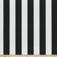 thumbnail image 4 of Pillow Perfect  Outdoor Cabana Stripe Black Deluxe Tufted Chairpad (Set of 2) - 17 X 17.5 X 4 - 17 X 17.5 X 4, 4 of 4
