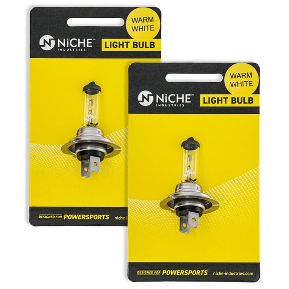 Niche H7LL Headlight Bulb Low Beam for Suzuki Hayabusa Motorcycle 2 Pack 519-CBL2268B
