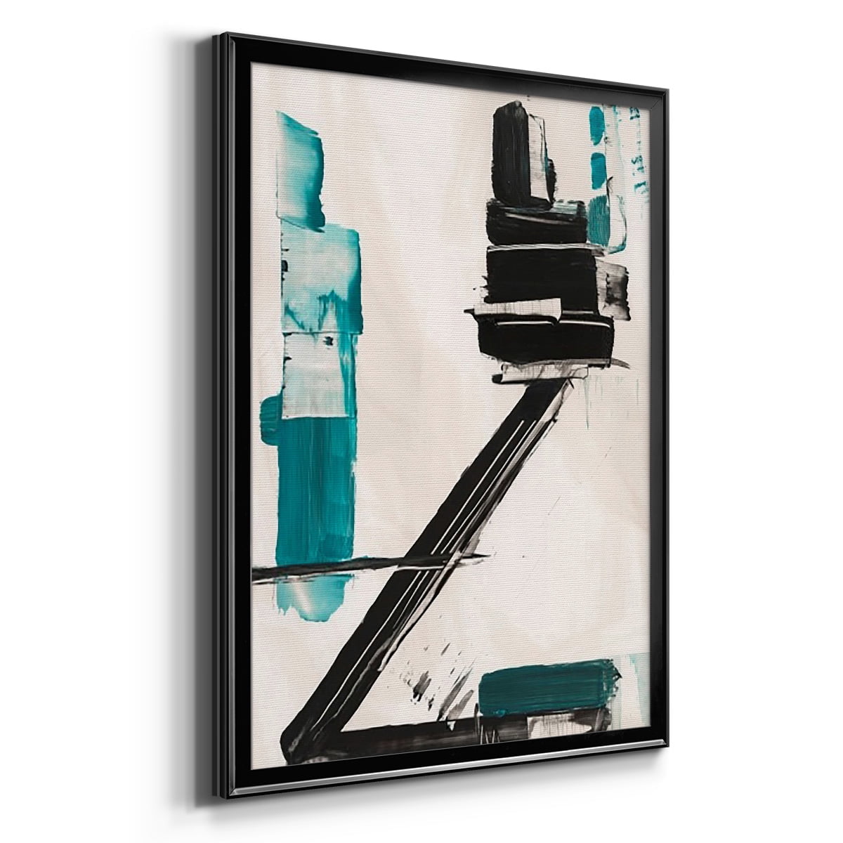 Geometry Notes IV Premium Framed Print, in Gold, Black, or Silver - Ready to Hang