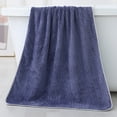 thumbnail image 5 of Latrodar Bath Towels Set For Bathroom Cotton Thick Soft Absorbent Towel Household Wash Face Gift Towel Blue Upgraded 10x3.2 Inch, 5 of 5