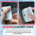 thumbnail image 5 of Jinsinto Raccourcis de Clavier, 2 Pcs Autocollants en Vinyle Transparent Sans Résidu, Compatibles avec MacBook Air et Pro 13-16 Pouces, 5 of 5