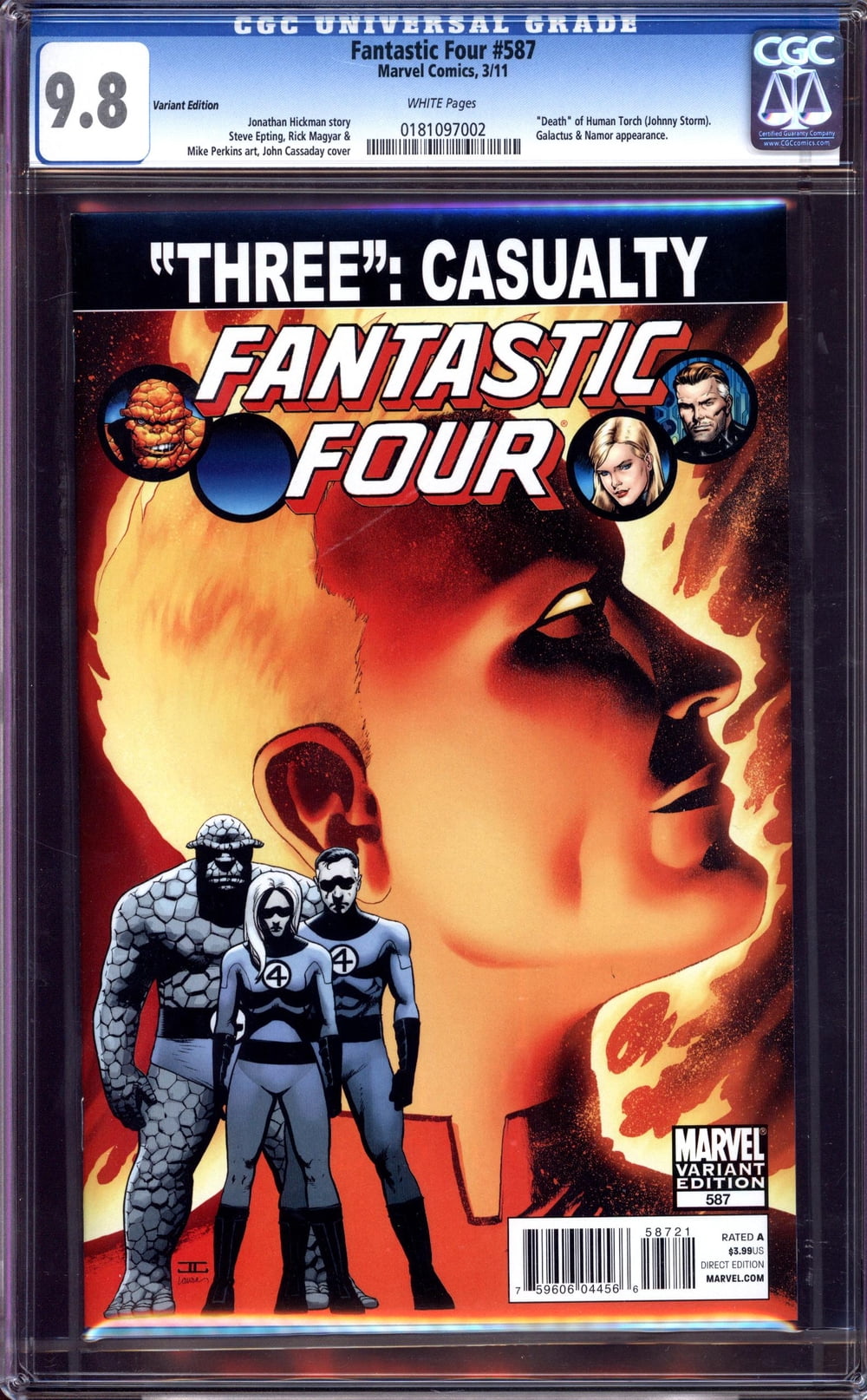 Cover of Fantastic Four #587