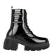 thumbnail image 2 of BOTINES DAMA STYLO 130-03 CHAROL NEGRO Stylo 130-03, 2 of 4