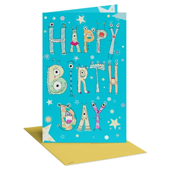 American Greetings Birthday Card for Kids (Celestial Fun)