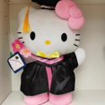 thumbnail image 5 of 35cm Kawaii Sanrio Anime Hobby My Melody Kuromi Cinnamoroll Hello Kitty Graduation Large Plush Doll Sofa Pillow Christmas Gifts, 5 of 9
