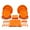 Orange, variant on The Party Penguin Halloween Disposable Tableware Set with Plates, Cutlery, Napkins & Table Covers | Halloween Party Supplies for Trick or Treat, Pumpkin Carving & Classroom Celebrations (Serves 25)