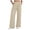 Beige, variant on Women High Waist Palazzo Pants Spring 2026 Casual Wide Leg Trousers Loose Work Office Business Suit Pant Pockets (White, XS)