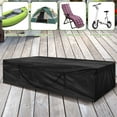 thumbnail image 6 of FUYGRCJ Patio Furniture Cover Waterproof Heavy Duty for Winter,600D Oxford Funiture Cover with Handle, Rectangular Storage Tote Bag for Outdoor Travel Camping,Black, 6 of 7