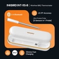 thumbnail image 2 of INKBIRD INT-11S-B Bluetooth Meat Thermometer, Ultra Accurate Multi-sensor Meat Probe, with High and Low Temperature Alarms and Cooking Time Estimator, Ideal for BBQ Novices and Chefs, 2 of 12
