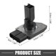 thumbnail image 5 of Sensor MAF Unique Bargains No.3L7U12B579AA para Ford Expedition 2003-2004 Plástico Negro, 5 of 7