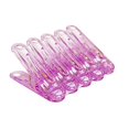 thumbnail image 2 of Giyblacko Mix Colors Sewing Clips Acrylic Transparent Multifunctional Premium Quilting Clips，Storage Bag Clips Sewing Clips For Fabric，Plastic Clips For Crafts Visit The GMMA Store, 2 of 4