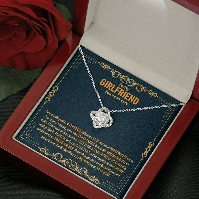  EnigmaCrate crown necklace, poem67, birthday card for  girlfriend, girlfriend gifts, gifts for girlfriend, necklace for  girlfriend, things to get your girlfriend, gifts for your girlfriend :  Clothing, Shoes & Jewelry