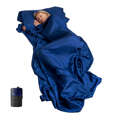 thumbnail image 1 of 4X Microfiber Sleeping Bag Liner Travel Bed Sack Lightweight Sleep Bag Liners 36X87 Inch, 1 of 8