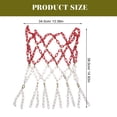 thumbnail image 4 of Raindrops Portable Metal Basketball Chain Net for Recreation Gym Stadium and Basketball Courts, 4 of 5