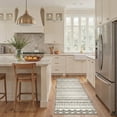 thumbnail image 4 of GENIMO 2' x 6' Runner Rug, Machine Washable Non Slip Low Pile Hallway Runner Rug for Kitchen Laundry Room, Boho Chic, Earthy Brown, 4 of 6