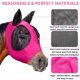 thumbnail image 5 of Máscara antimoscas elástica súper cómoda, gran espacio para los ojos con protección UV, suave para la piel y transpirabilidad, rosa, 5 of 5