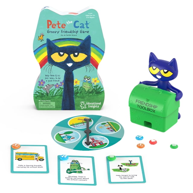 Juego de mesa Educational Insights Pete The Cat Groovy Friendship