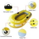 thumbnail image 3 of Bote inflable Bote de pesca Verano Diversión Bote Canoa Kayak yeacher portaequipajes de coche, 3 of 7