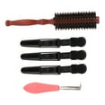 Reiche Round Styling Hair Brush Beard Massage Bristle Round Hair Brush