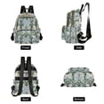 thumbnail image 4 of FORMRS Mini Backpack Purse for Women Quilted Travel Daypack Casual Shoulder Bag, Blue Blossom, 4 of 7