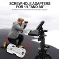 thumbnail image 4 of Octpeak Light Stand Clip, Metal Studio Reflector Clamp, Light Stand Clamp, For Holding Backdrop Photography Accessory Photography Studio Photographic Lighting Mounting, 4 of 8
