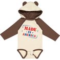 thumbnail image 3 of Inktastic Made in America Boys or Girls Long Sleeve Baby Bodysuit, 3 of 5