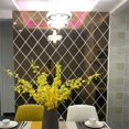 thumbnail image 5 of Autocollants Triangles Diamants 3D DIY Miroir Corps Entier Autocollant Mural Acrylique, 5 of 5