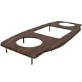 thumbnail image 3 of Godfrey Pontoon Boat Blank Gauge Panel 292139 | Sanpan Faux Woodgrain, 3 of 5