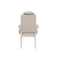 thumbnail image 5 of ACME Wynsor Arm Chair (Set-2) in Fabric & Antique Champagne, 5 of 5