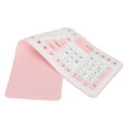 thumbnail image 3 of Foldable Silicone Keyboard, 106 Keys USB Wired Silicone Keyboard Plug And Play, Waterproof Dustproof Silent Silicone Keyboard For PC, Laptop, Game, 3 of 8