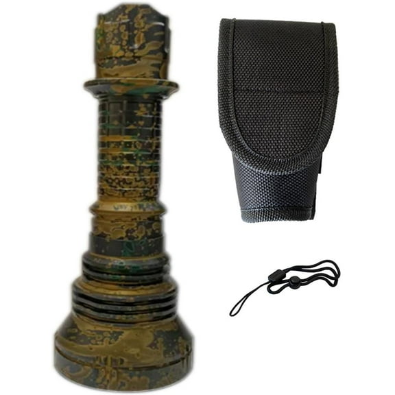 Acebeam L19 CAMO PM1 WHITE LED Flashlight -1650 Lumens 1300 meter throw - TIGER CAMO