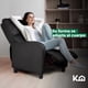 thumbnail image 5 of Sillón Reclinable Individual KingsHouse Color Negro negro, 5 of 7