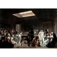 thumbnail image 2 of Boilly, Louis Leopold 24x18 Black Modern Framed Museum Art Print Titled - A Game of Billiards, 2 of 4