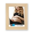 thumbnail image 1 of Hauz FRM7456 - 8x10 Picture Frame Light Wood Look With White Border, 1 of 2