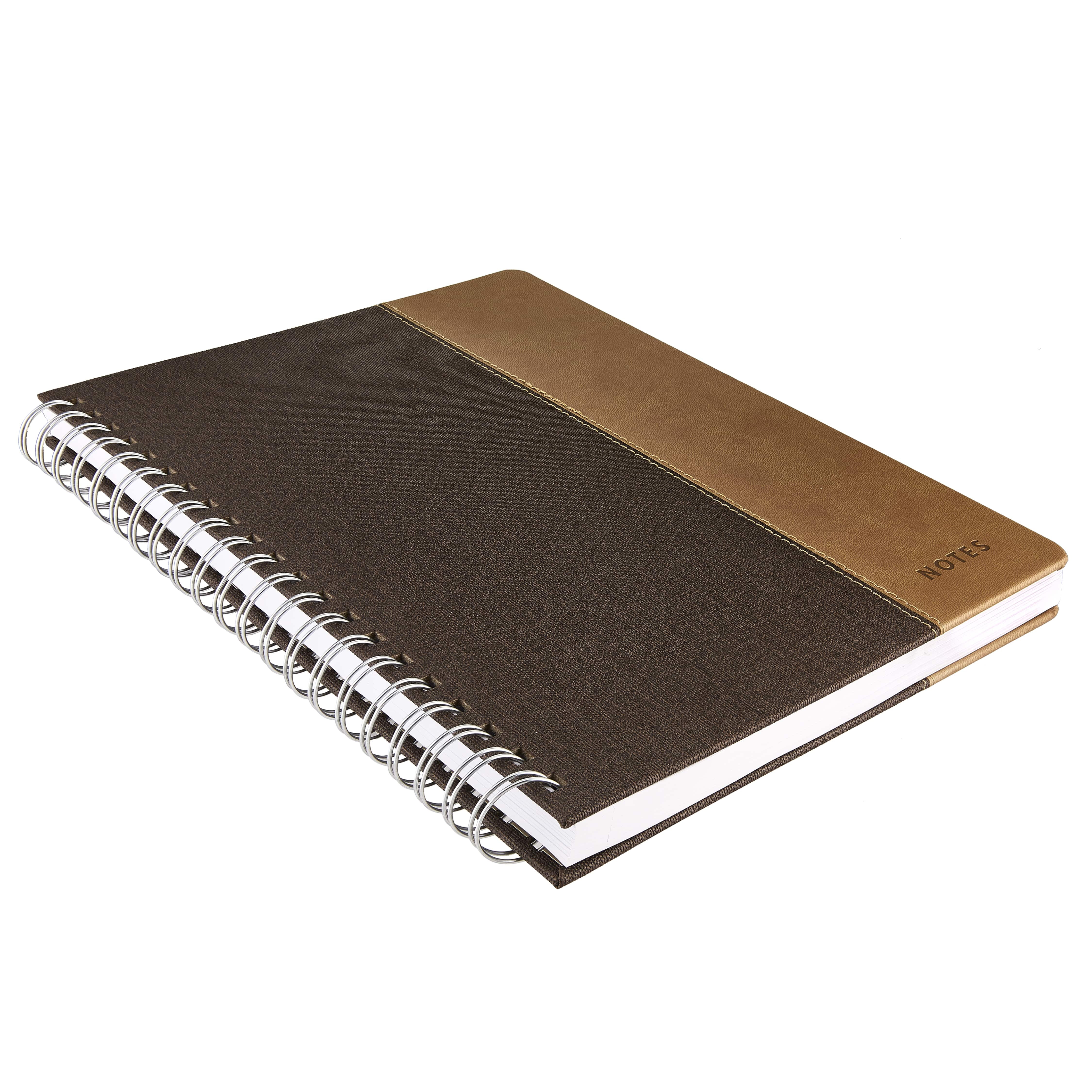 Quill & Stone Large Wiro Journal Brown