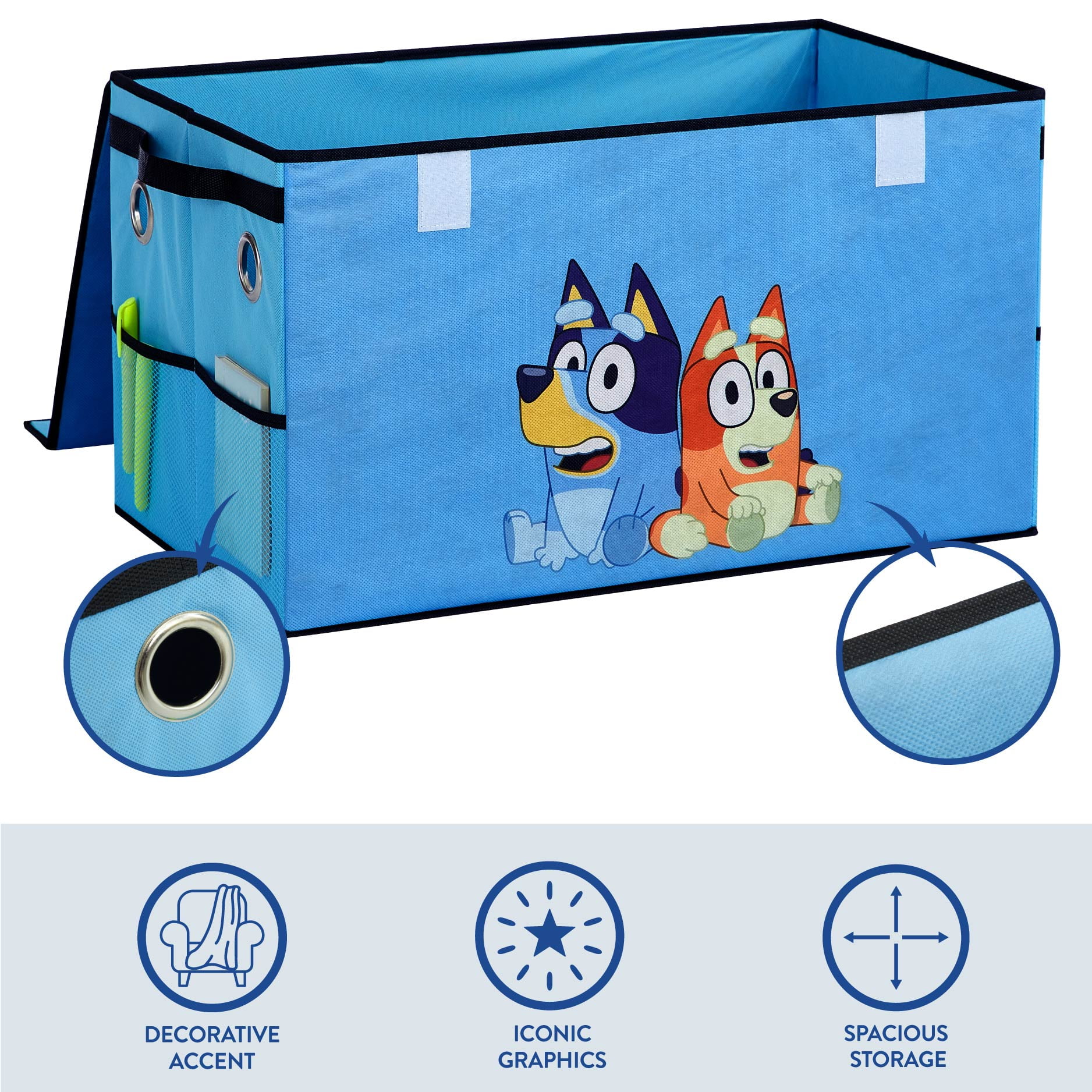 Bluey 22.5" W x 13.5" H Storage Trunk