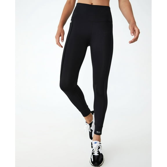 Cotton On Body Womens Ultimate Booty Full Length Tight V2 Pants Black L