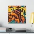 thumbnail image 4 of Saddle in Expressionism - Canvas, 4 of 10