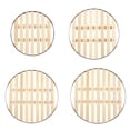 thumbnail image 1 of Shisuyan 4Pack Steaming Rack Round Stainless Steel Food Grade Easy Cleaning Nutrient Preservation Cooking Supplies, 1 of 8