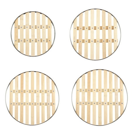 

4pcs Round Steaming Rack Food Steamer Rack Steaming Holder Cooking Supplies