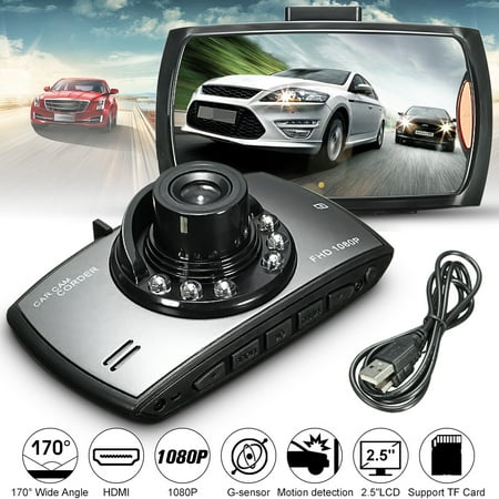 1080P HD Car DVR Dash Vehicle Camera Video Recorder Cam Night Vision