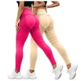 thumbnail image 3 of ZIXKCGDSE Yoga Pants Women 2 Pack High Waist Leggings Workout Gym Running Pants Going Out Size S, 3 of 3
