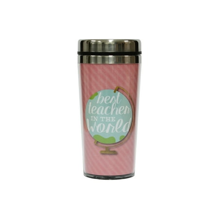 14 OUNCE "BEST TEACHER IN THE WORLD" TUMBLER