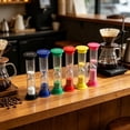 thumbnail image 3 of Sand Timer Colorful Hourglass Timer 30sec/1min/3mins/5mins/10mins Sand Clock Timer for Homework Board Games Meditation Timing, 3 of 8