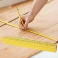 thumbnail image 2 of HLONK Standard Metric Folding Ruler Plastic Measuring Tools Durable 2 Meter Long Stick, 2 of 10