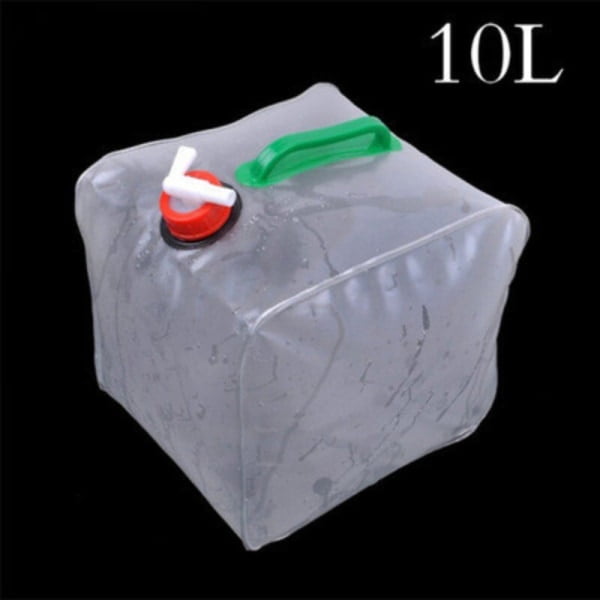 foldable water bag Portable water bag with large capacity Large container Kettle Plastic bucket Camping Equipment Accessories 10L