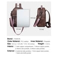 thumbnail image 3 of Minimochila FADEON Designer Leather para mujer, 3 of 9