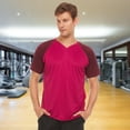 thumbnail image 5 of Daresay TSV-Z250-PKF-Dri Fit-4PK-3X Mens V-Neck Performance T-Shirt, Assorted Color - 3X - Pack of 4, 5 of 7